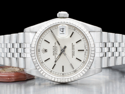 Rolex Datejust 31 Argento Jubilee 68274 Silver Lining 